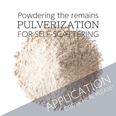 Apply for BONE PULVERIZATION PLAN